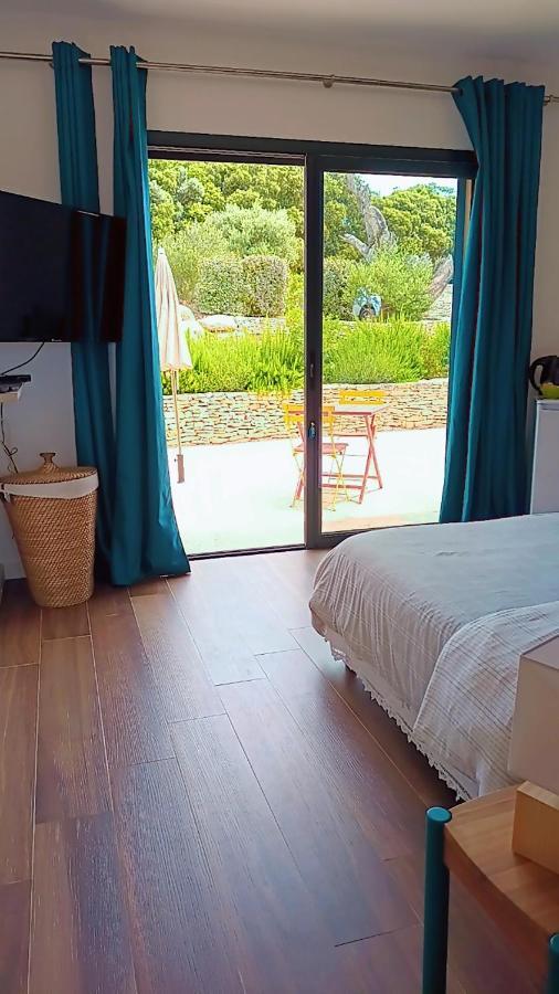 Agreable Chambre Dans Le Maquis Bonifacio  Esterno foto