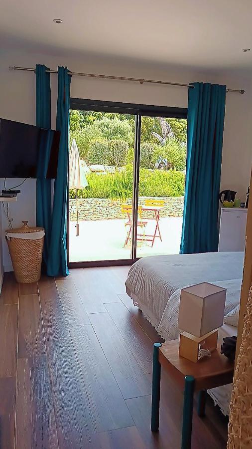 Agreable Chambre Dans Le Maquis Bonifacio  Esterno foto